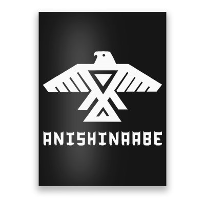 Anishinaabe First Nations Thunderbird Ojibwe Indigenous Poster