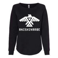 Anishinaabe First Nations Thunderbird Ojibwe Indigenous Womens California Wash Sweatshirt