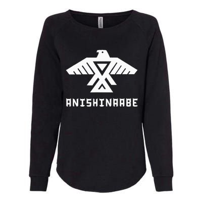 Anishinaabe First Nations Thunderbird Ojibwe Indigenous Womens California Wash Sweatshirt