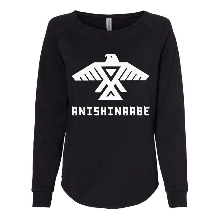 Anishinaabe First Nations Thunderbird Ojibwe Indigenous Womens California Wash Sweatshirt