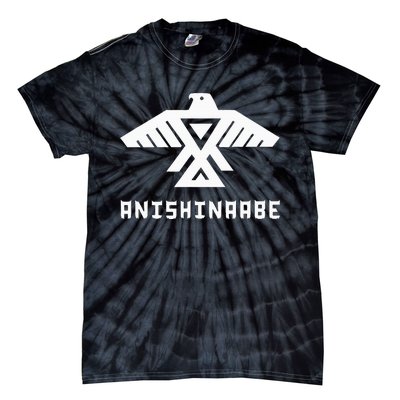 Anishinaabe First Nations Thunderbird Ojibwe Indigenous Tie-Dye T-Shirt