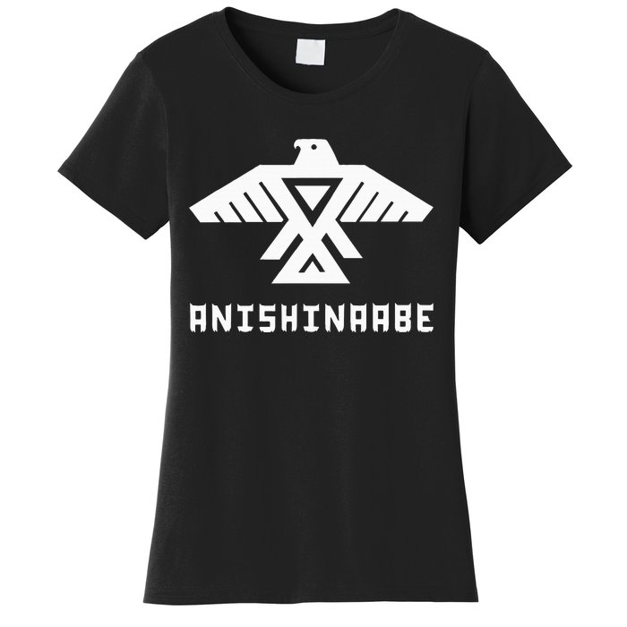 Anishinaabe First Nations Thunderbird Ojibwe Indigenous Women's T-Shirt