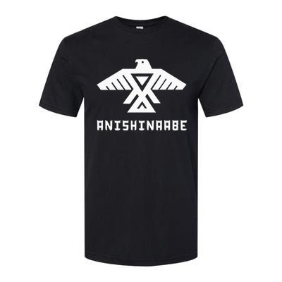 Anishinaabe First Nations Thunderbird Ojibwe Indigenous Softstyle® CVC T-Shirt