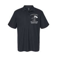 A Fish Or A Buzz I'm Catching Something Fishing Softstyle Adult Sport Polo