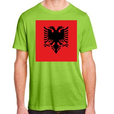 Albanian Flag of Albania Adult ChromaSoft Performance T-Shirt