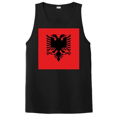 Albanian Flag of Albania PosiCharge Competitor Tank