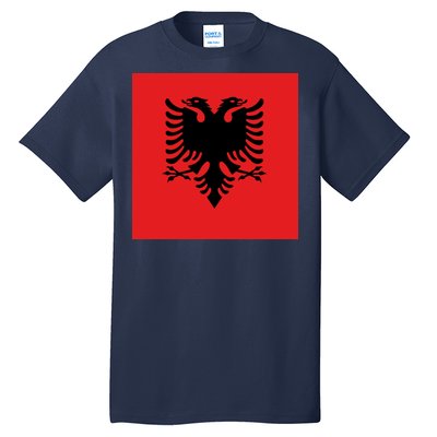 Albanian Flag of Albania Tall T-Shirt