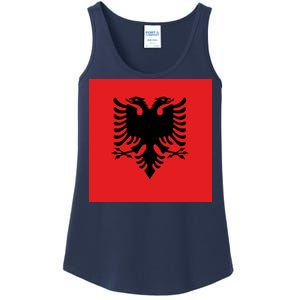 Albanian Flag of Albania Ladies Essential Tank