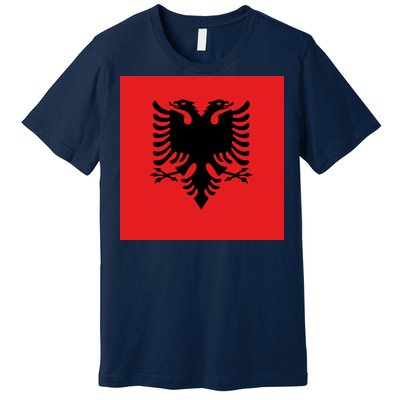 Albanian Flag of Albania Premium T-Shirt