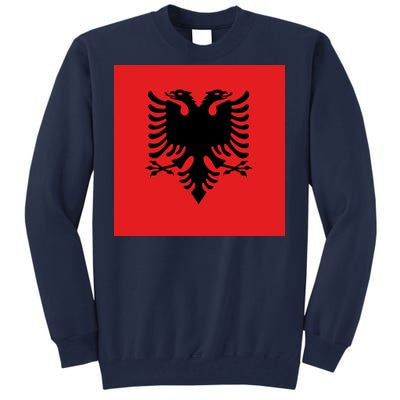 Albanian Flag of Albania Tall Sweatshirt