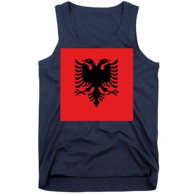 Albanian Flag of Albania Tank Top