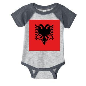 Albanian Flag of Albania Infant Baby Jersey Bodysuit