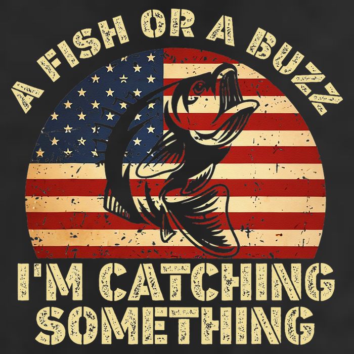 A Fish Or A Buzz Im Catching Something Fisherman Lovers Adult Drive Performance Visor