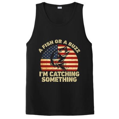 A Fish Or A Buzz Im Catching Something Fisherman Lovers PosiCharge Competitor Tank