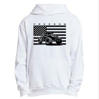 American Flag Off Roading Quad Atv Urban Pullover Hoodie