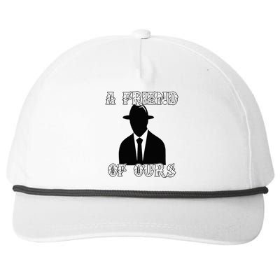 A friend Of Ours Sicilian Mafia Crew Family Italian Mafia Snapback Five-Panel Rope Hat