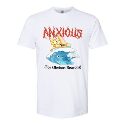 Anxious For Obvious Reasons Softstyle CVC T-Shirt