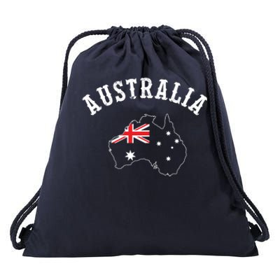 Australia Flag Of Australia Gift Drawstring Bag