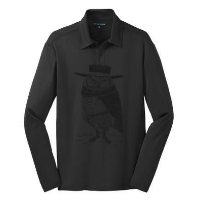 A Fistful Of Feathers 1 Silk Touch Performance Long Sleeve Polo