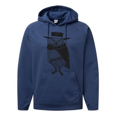 A Fistful Of Feathers 1 Performance Fleece Hoodie