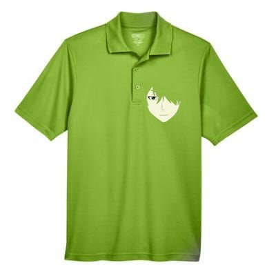 Anime Face Otaku Who Lover Manga Style Japanese Men's Origin Performance Piqué Polo