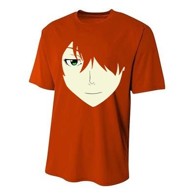 Anime Face Otaku Who Lover Manga Style Japanese Performance Sprint T-Shirt