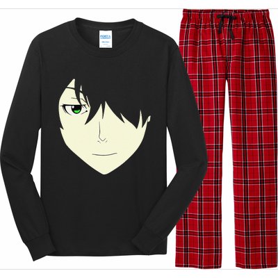 Anime Face Otaku Who Lover Manga Style Japanese Long Sleeve Pajama Set