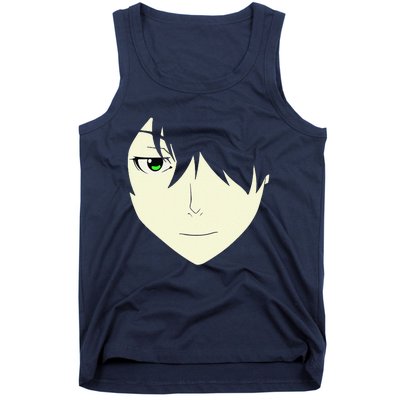 Anime Face Otaku Who Lover Manga Style Japanese Tank Top