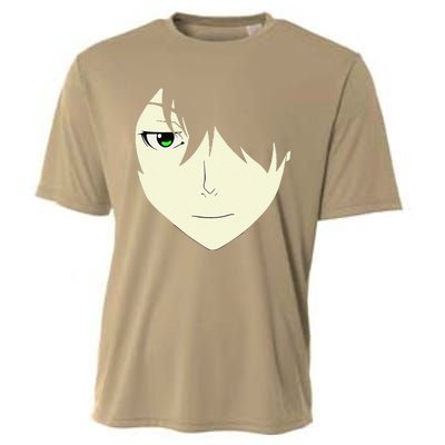 Anime Face Otaku Who Lover Manga Style Japanese Cooling Performance Crew T-Shirt