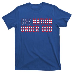 American Flag One Nation Under God Gift T-Shirt