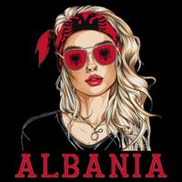 Albanian Flag Outfit For Woman Products Uniform Albania Zip Tote Bag