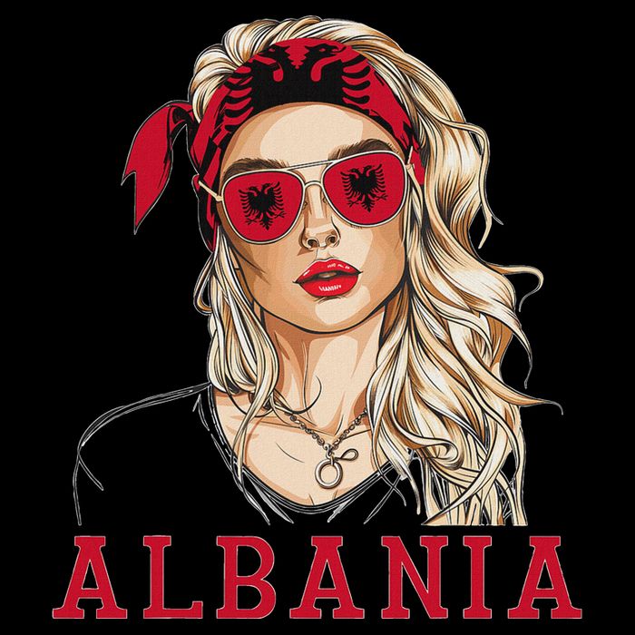 Albanian Flag Outfit For Woman Products Uniform Albania Zip Tote Bag