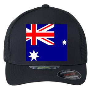 Australian Flag of Australia Flexfit Unipanel Trucker Cap