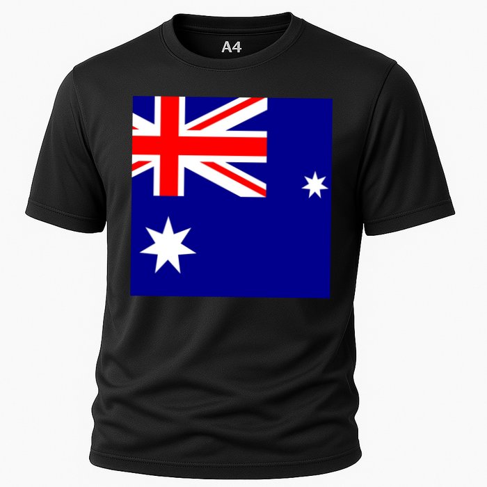 Australian Flag of Australia Cooling Performance Crew T-Shirt