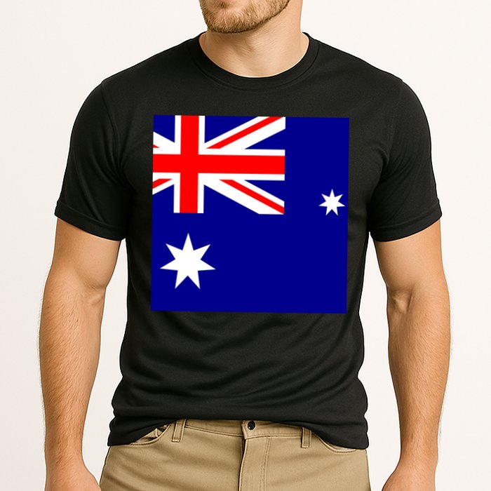 Australian Flag of Australia Cooling Performance Crew T-Shirt