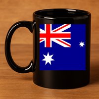 Australian Flag of Australia 11oz C Handle Ceramic Mug
