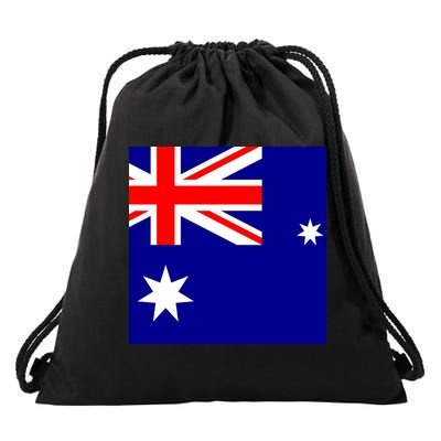 Australian Flag of Australia Drawstring Bag