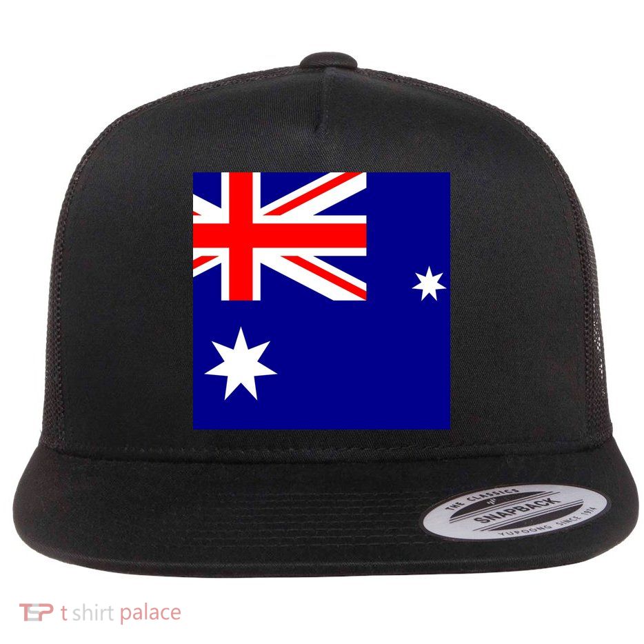 Australian Flag of Australia Flatbill Hat