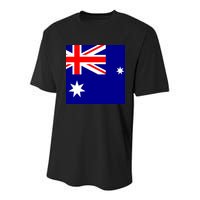 Australian Flag of Australia Youth Performance Sprint T-Shirt