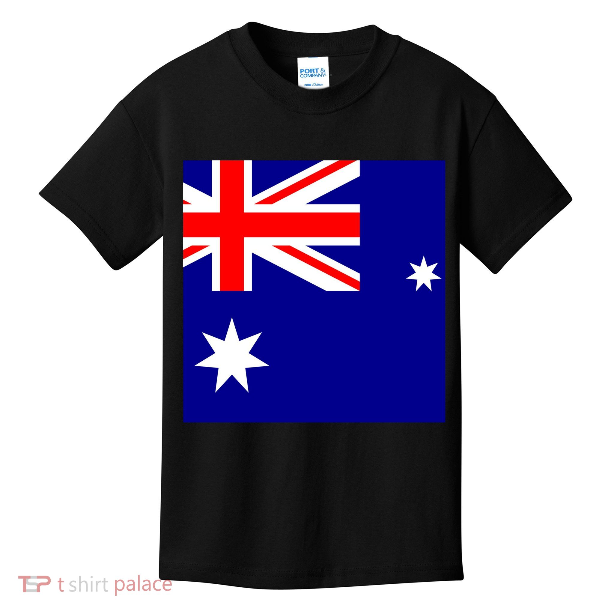 Australian Flag of Australia Kids T-Shirt