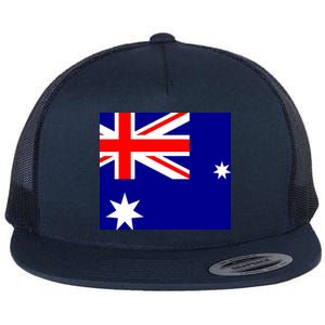 Australian Flag of Australia Flat Bill Trucker Hat