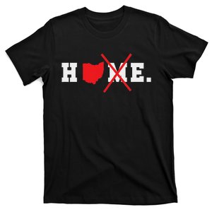 Awesome Funny Ohio For Anti Michigan Rivals Red X T-Shirt