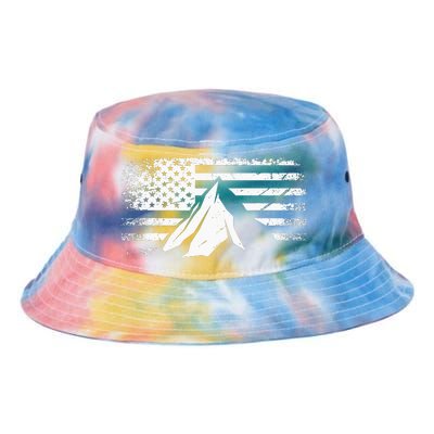 American Flag Outdoor Camping Apparel Hiking Camping Tie Dye Newport Bucket Hat