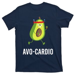 Avocardio Funny Pun Workout Running Avocado T-Shirt