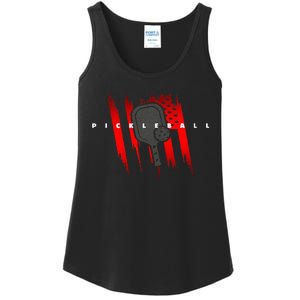 American Flag Pickleball Apparel Pickleball Ladies Essential Tank