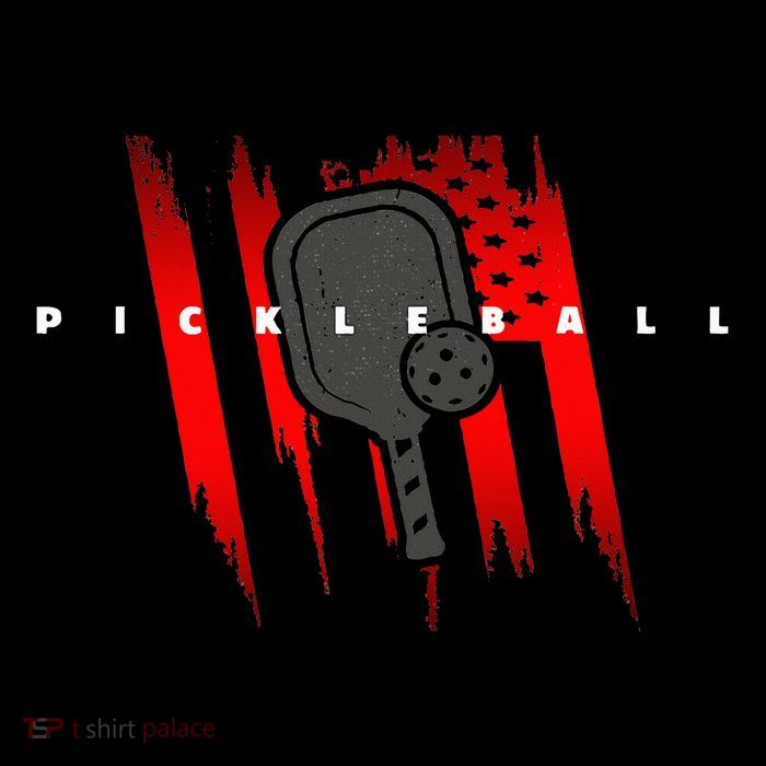 American Flag Pickleball Apparel Pickleball Flatbill Hat