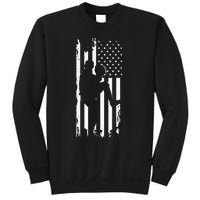 American Flag Pitcher Baseball Apparel Baseball Sweatshirt