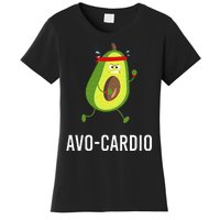 AvoCardio Funny Pun Workout Running Avocado Women's T-Shirt