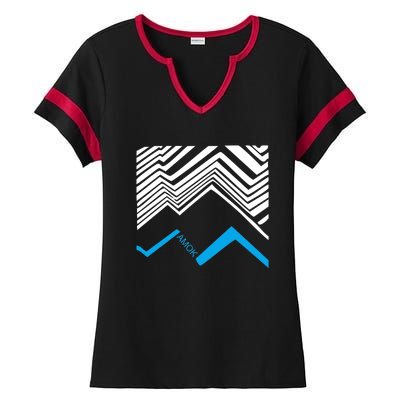 Atoms For Peace Ladies Halftime Notch Neck Tee