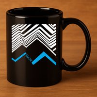 Atoms For Peace 11oz C Handle Ceramic Mug